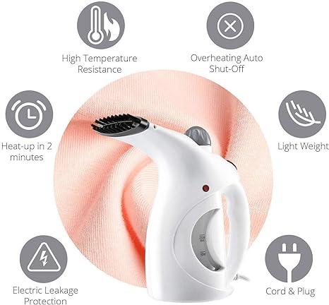 Fast Heat-up Portable Handheld Garment/Facial Vapor Steamer