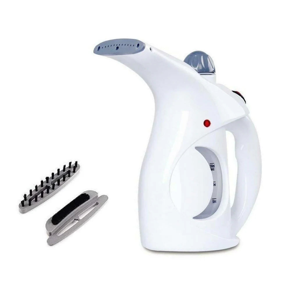 Fast Heat-up Portable Handheld Garment/Facial Vapor Steamer Iron Brush for Home and Travel Handy (Multicolour)